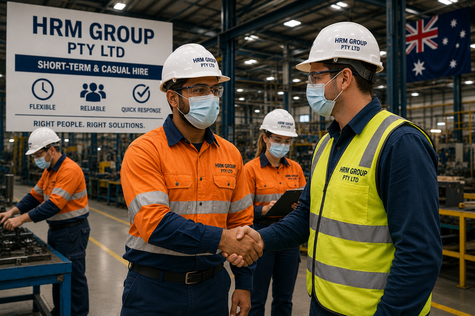 Short-term & Casual Hire - HRM Group Aust Pty